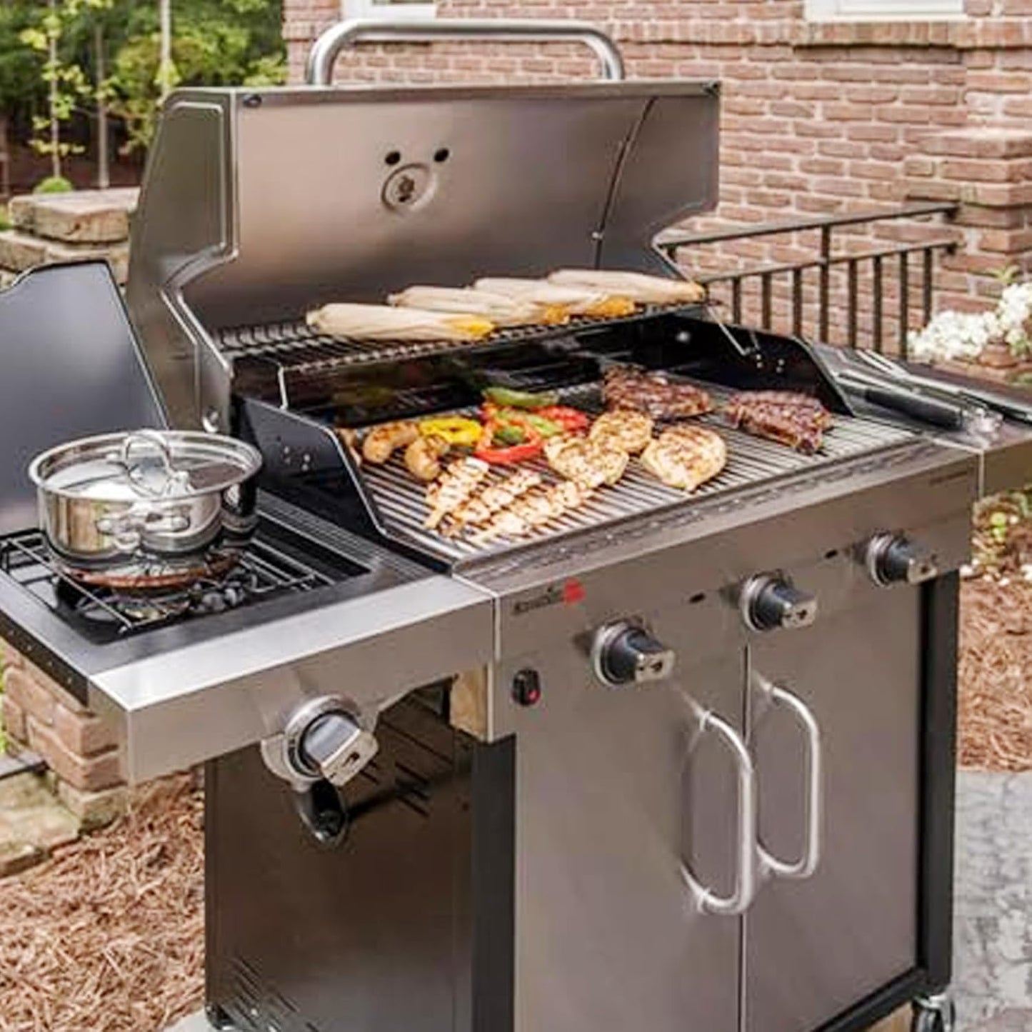 17" Grill Grate for Charbroil Performance TRU-Infrared/Amplifire 2 Burner 463633316 463655621 463655021 463672016 463672216 G460-0500-W1 G327-1100-W1 for Charbroil Grill Replacement Parts