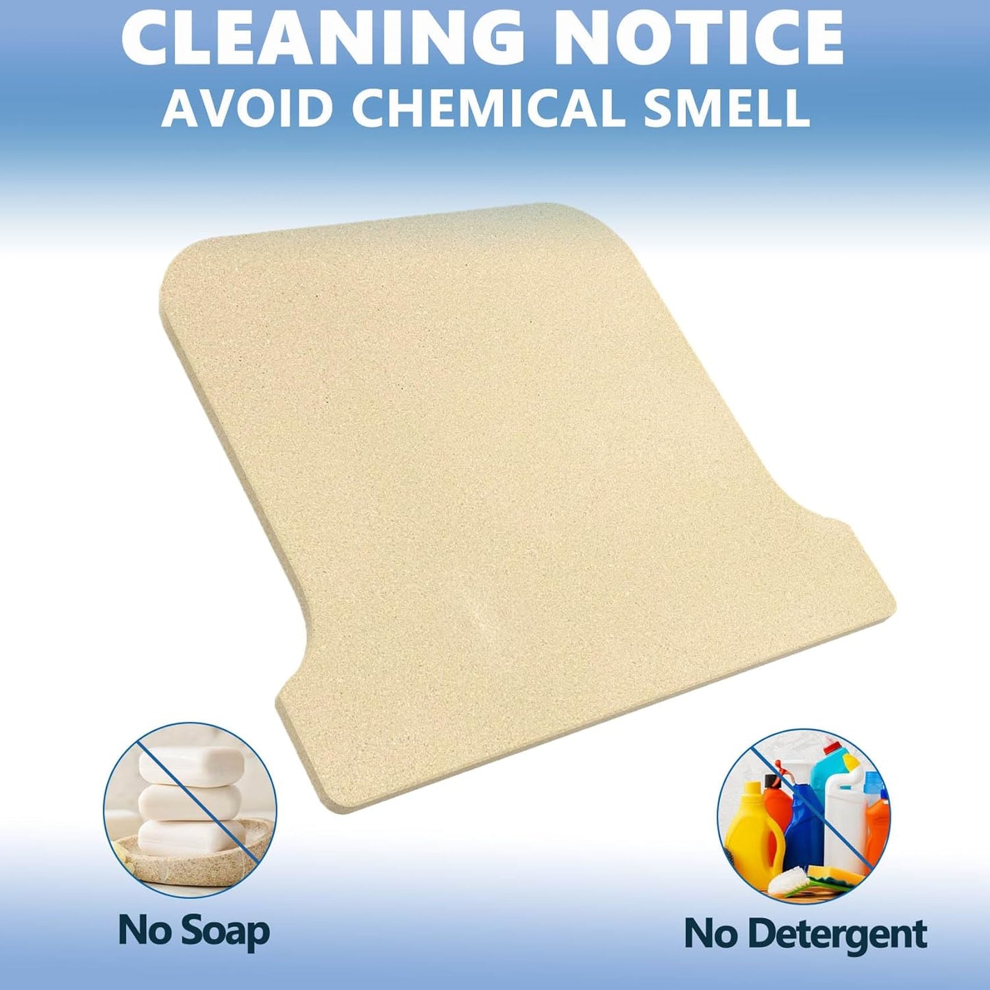 SafBbcue Cordierite Stone Baking Board for Ooni Koda 16 Pizza Oven Superior Quality for Pizza Lovers and Cooking Enthusiasts Ideal for Fathers and Husbands