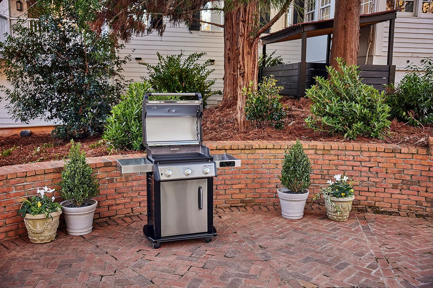 Weber Rust-Resistant Outdoor Griddle Insert for Searwood and Large Spirit Series Grills, Full-Size