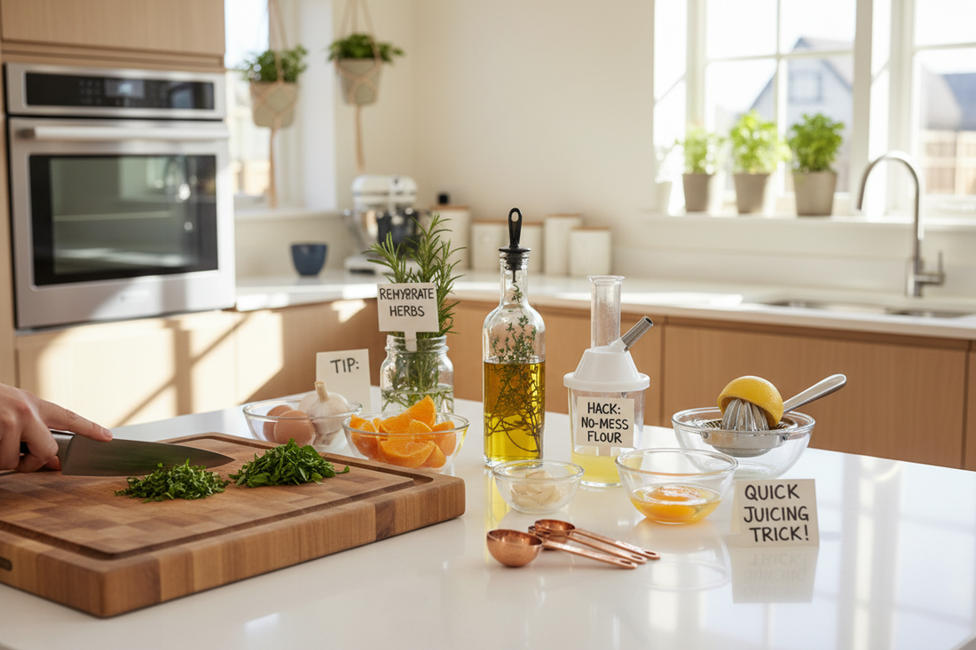 5 Simple Kitchen Hacks to Upgrade Your Cooking Game