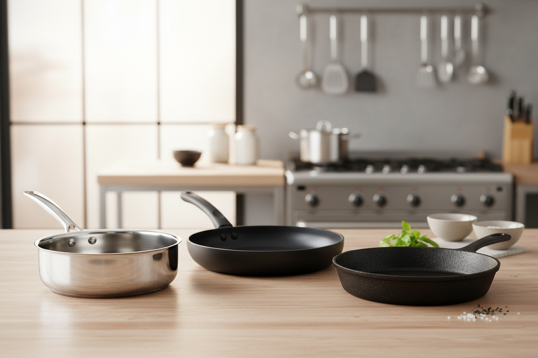 How to Choose the Perfect Cookware: Stainless Steel vs Non-Stick vs Cast Iron