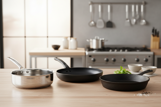 How to Choose the Perfect Cookware: Stainless Steel vs Non-Stick vs Cast Iron