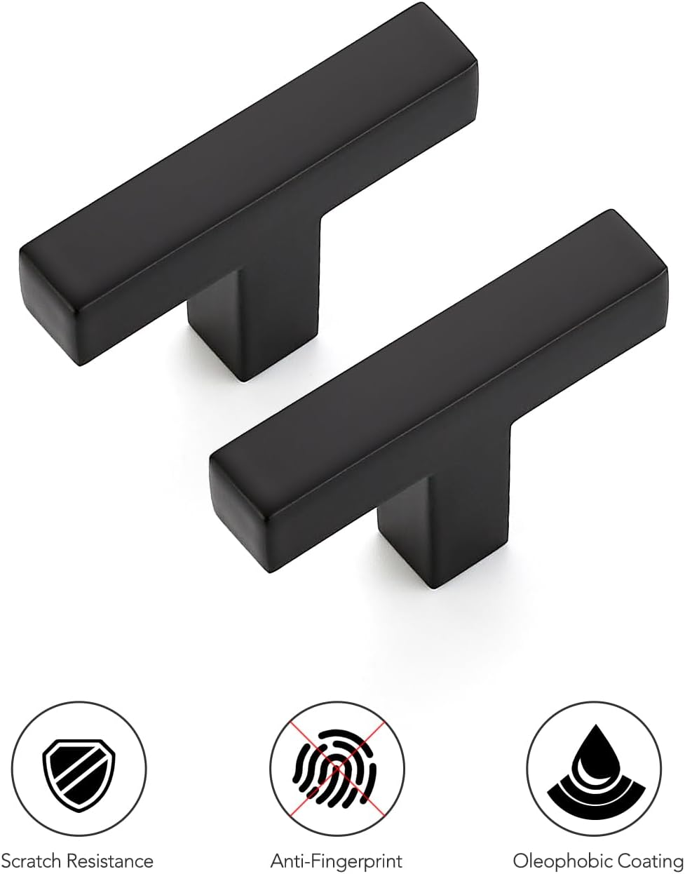 Ravinte 15 Pack Solid Single Hole Slim Square Bar Drawer Handles Kitchen Cabinet Handles Black Drawer Pulls Kitchen Cabinet Hardware Kitchen Handles Matte Black Cabinet Pulls
