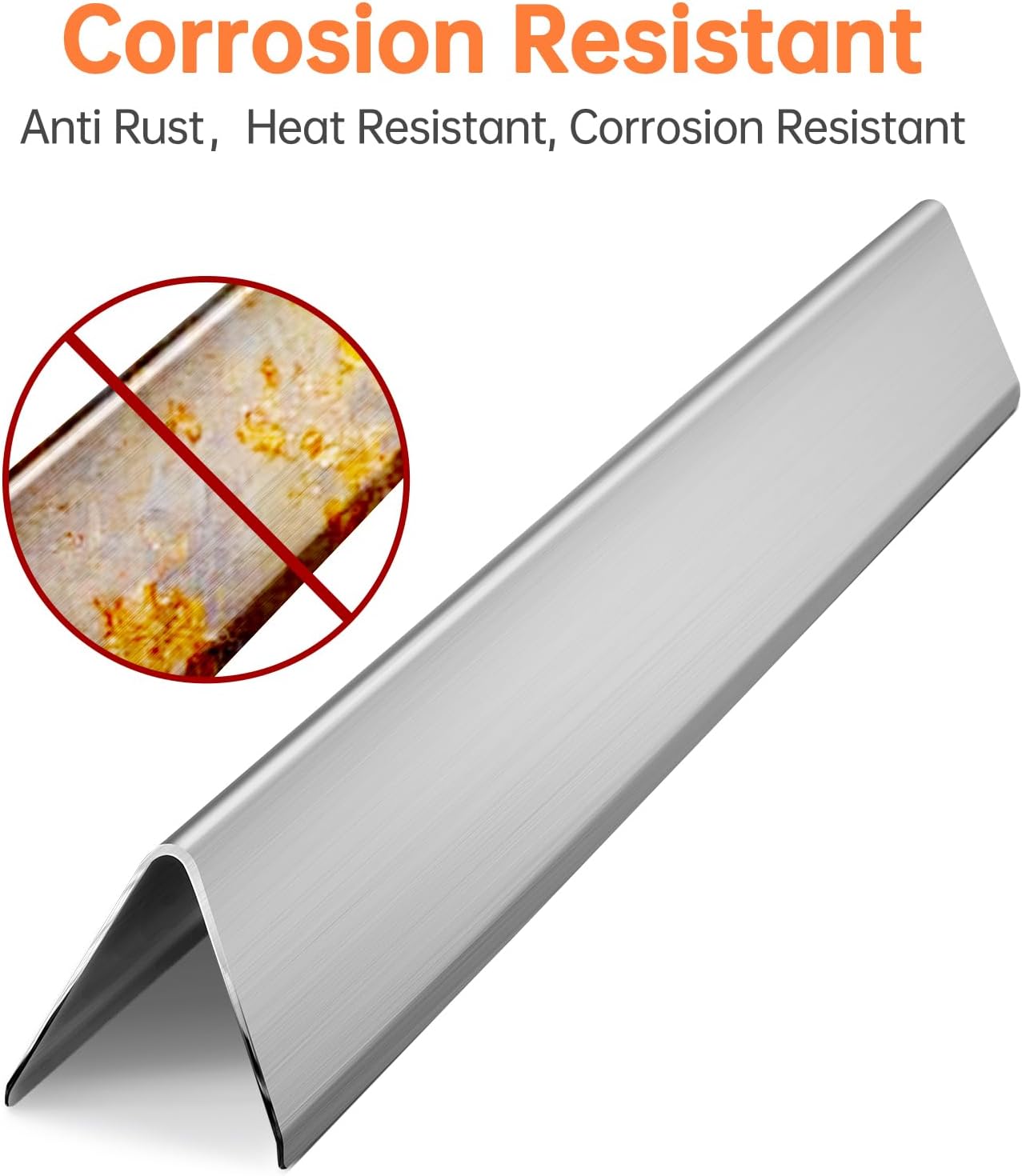 Grill Replacement Parts for Weber Genesis 300 Series Flavorizer Bars Heat Deflector Burner Tube Set Kit for Weber Genesis Grill Parts E310 E320 E330 EP310 EP320 EP330