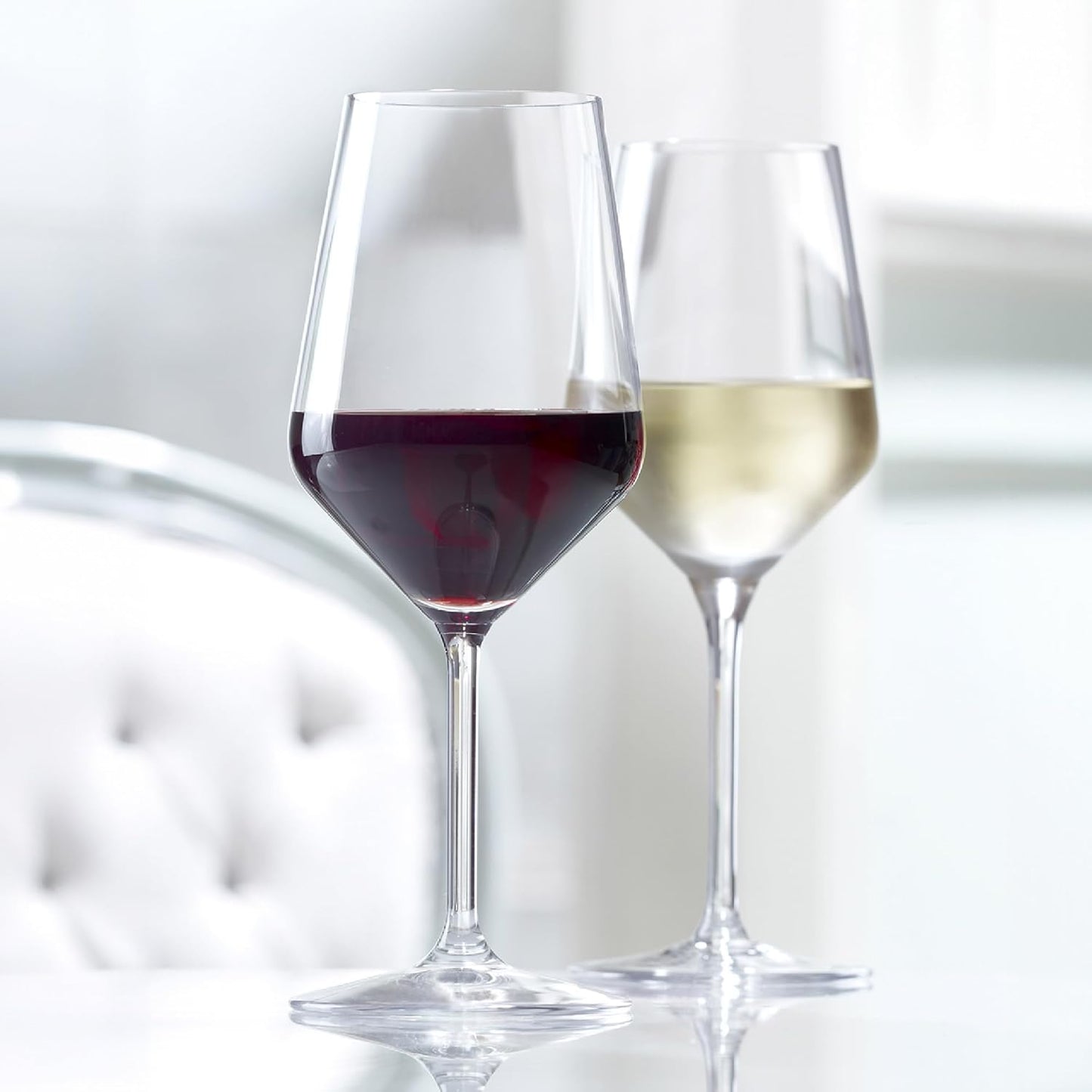 Stölzle Lausitz Bordeaux Red Wine Glasses Set of 6 (REVOLUTION). Dishwasher Safe, Lead-free Crystal Red Wine Glass (22 fl oz). Durable & Elegant Wine Glasses - Genuine Stölzle Wine Glass Set