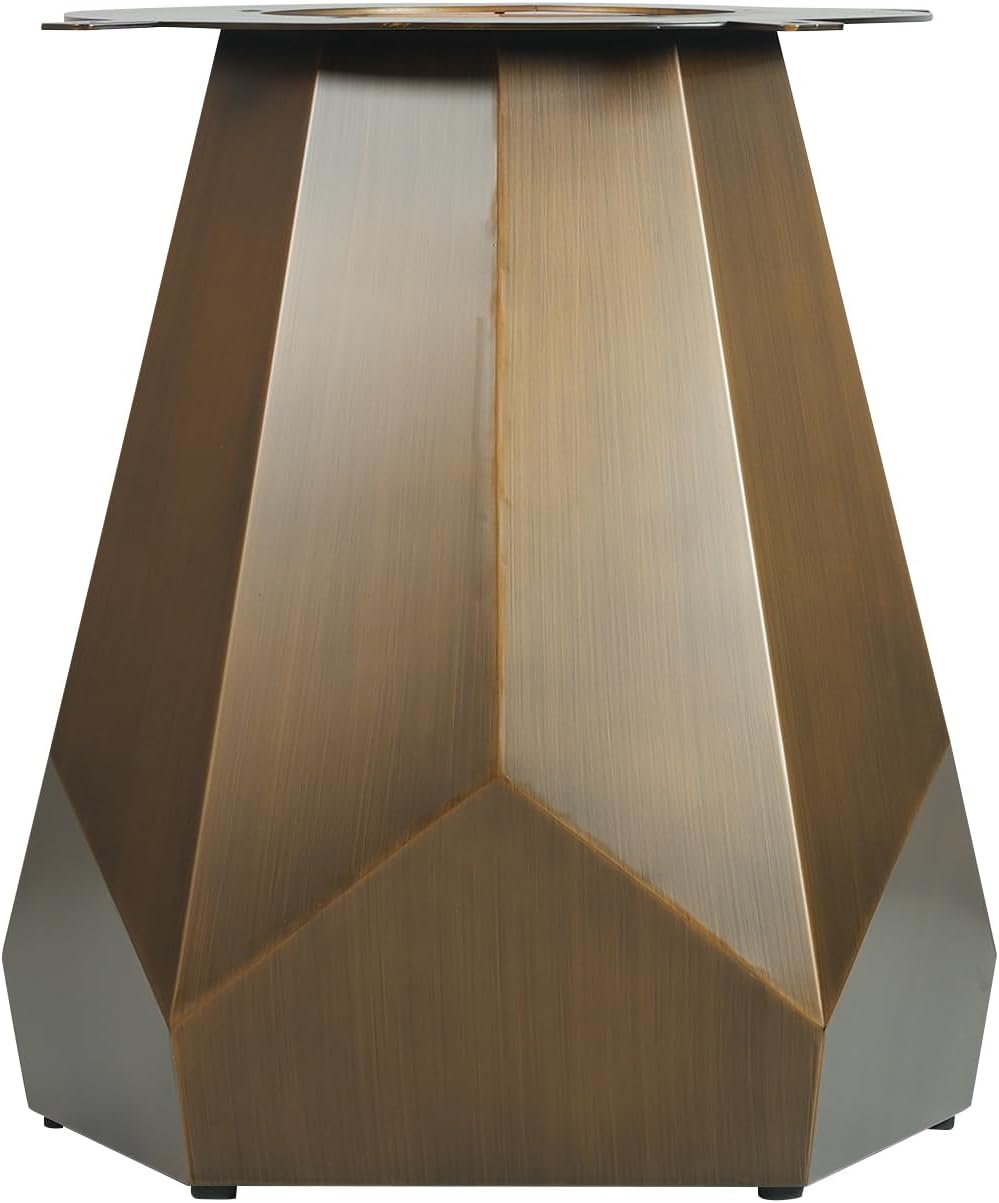 Montary 59" Modern Artificial Marble Round Dining Table with Antique Brass Metal Base & 31.5" White Sintered Stone Turntable, Dining Room Table with Lazy Susan for 6-8 (Only Table)