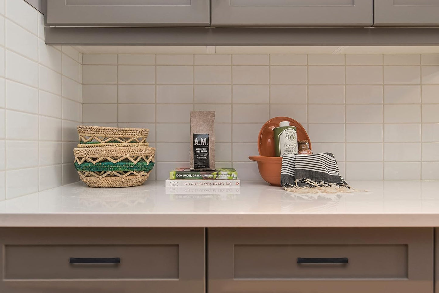 Ravinte 40 Pack Solid 3 Inch Center to Center Slim Square Bar Drawer Handles Kitchen Cabinet Handles Black Drawer Pulls Kitchen Cabinet Hardware Kitchen Handles Matte Black Cabinet Pulls