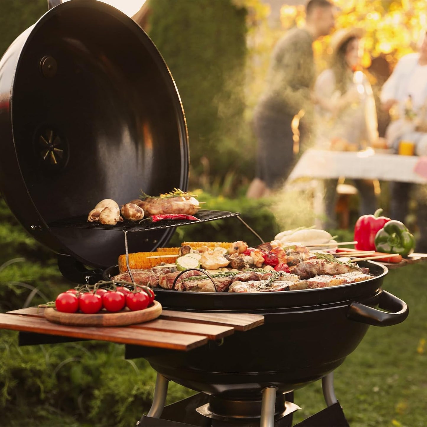 uxcell 2 Pcs Round Cooking Rack with Legs, Dia 5.9 Inch 304 Stainless Steel Barbecue Grill for Cooking Baking Barbecue Air Fryer Racks, Silver