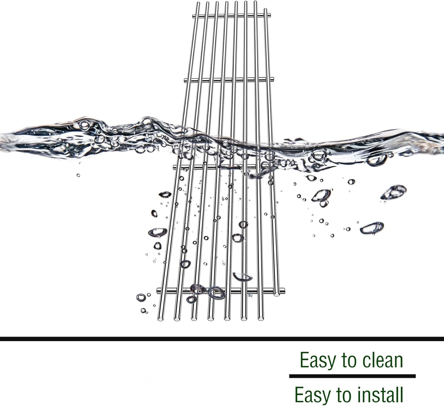 Grill Grates BBQ Parts for 54921 Viking Grill VGBQ 30 in T Series,VGBQ 41 in T Series,VGBQ 53 in T Series, VGBQ300T,VGBQ0302T,VGBQ3002RT,VGBQ4103RT,Stainless Steel Grid Accessories Replacement