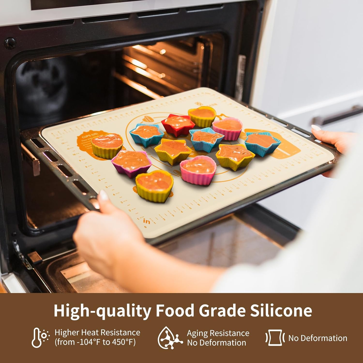 DANIA & DEAN Silicone Baking Mat - Thumbnail 5