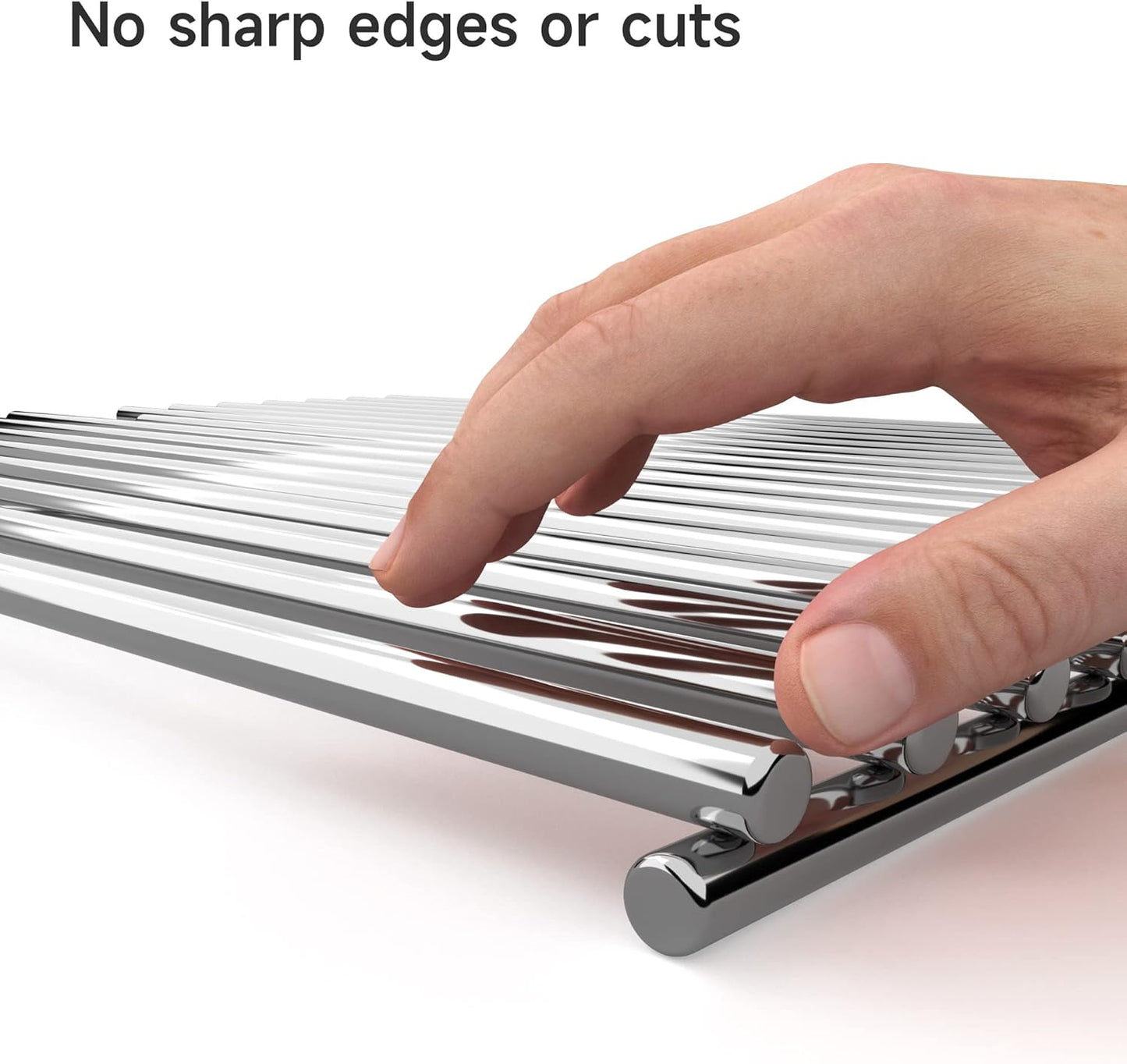 Stainless Steel Cooking Grill Grates Replacement for Nexgrill 720-0882A Evolution Infrared Plus 5-Burner Gas Grills Grates Replacement Parts Cooking Grids with Side Burner, Set of 2, 17 Inch