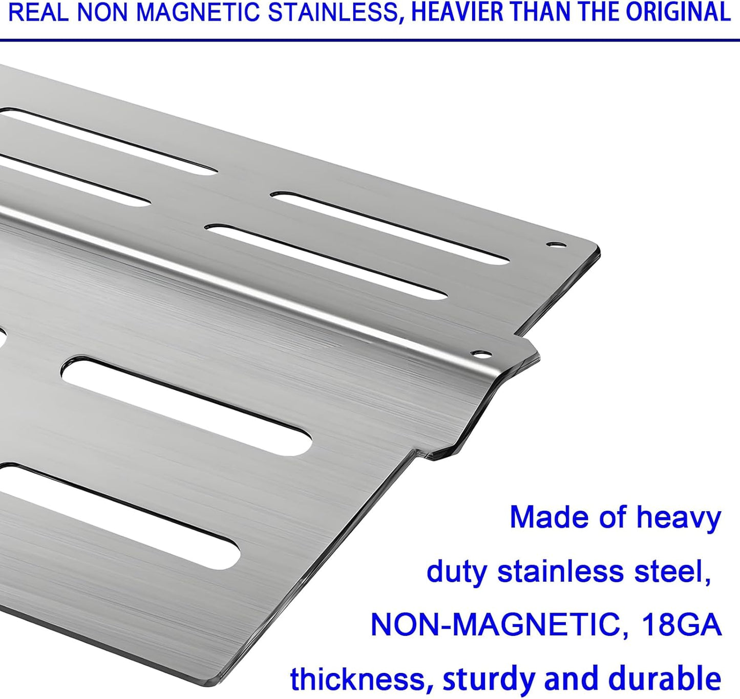 Genesis Grill Parts for Weber E310 E320 E330 EP310 EP320 EP330, 17.5” Flavorizer Bars 7620 Heat Deflector 7622 Burner Tube 62752 for Weber Genesis 300, Grill Replacement Parts for Weber Accessories