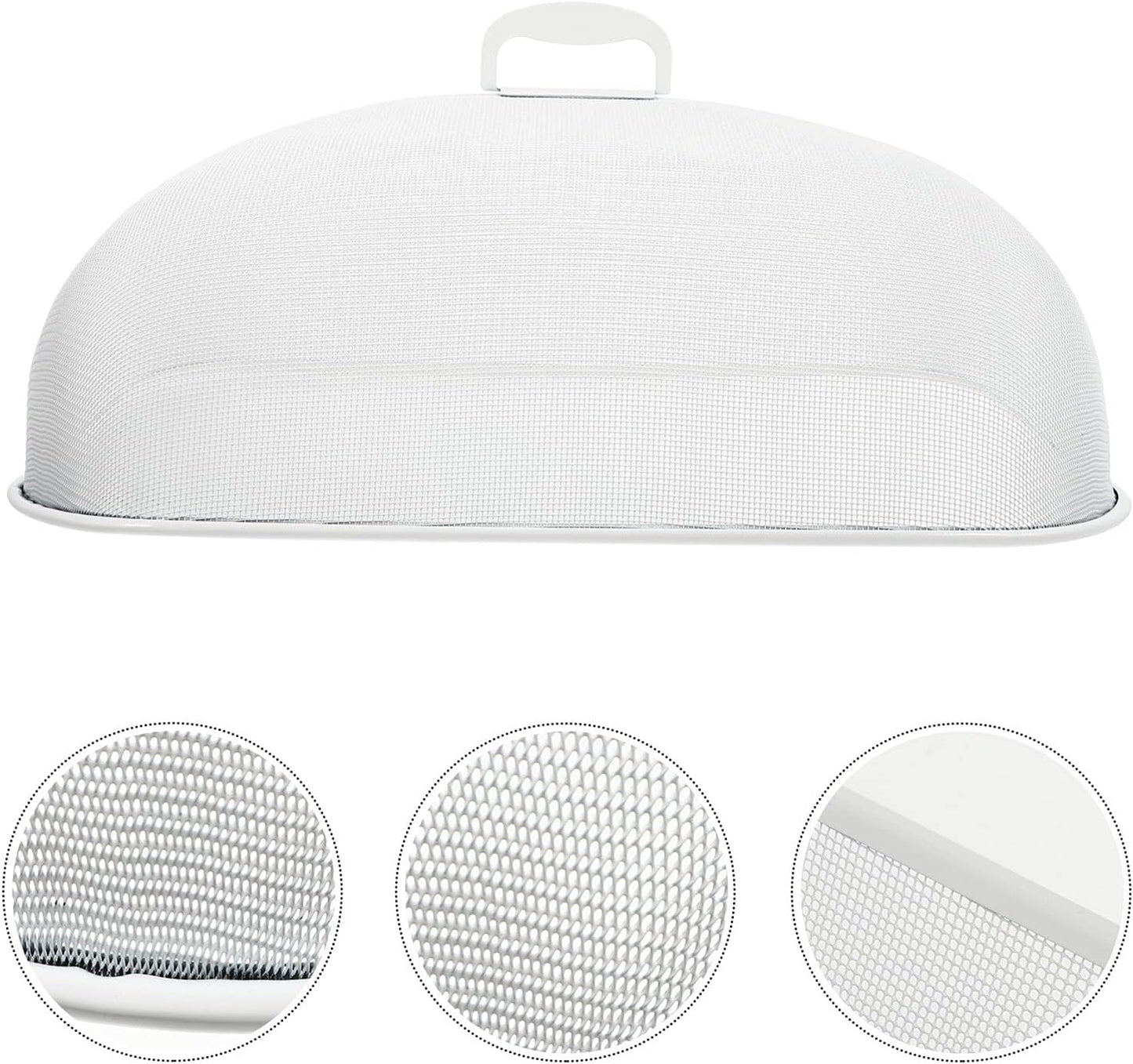 GANAZONO Metal Vegetable Cover 18.5X13.4X5.9 Inch Mesh Food Cover for Outdoor Picnics Garden Parties Camping Insect Protection Serving Dish