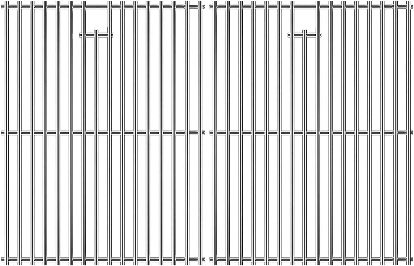 SF4362(2-Pack) 15" Cooking Grates Replacement for Broil King, Broil-Mate, Huntington, Sterling Gas Select Gas Grill Models, Stainless Steel Grill Grates