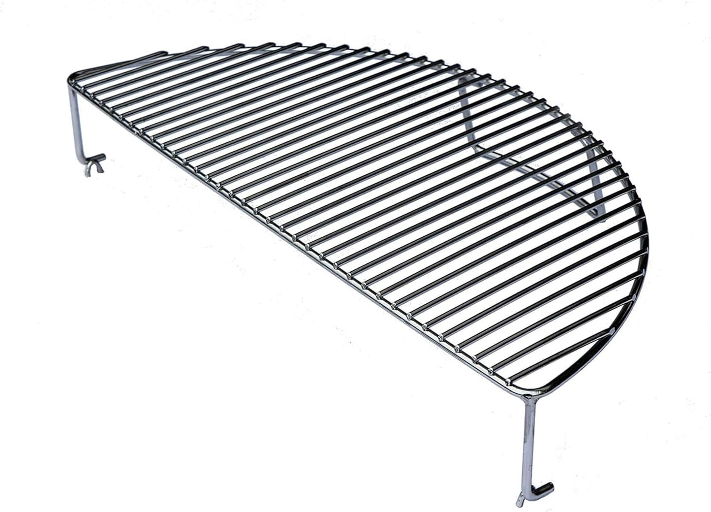 SnS Grills Slow ‘N Sear Elevated Cooking Grate - Compatible with Weber and Other Grills - Heavy Duty Stainless Steel, More Grill Space for Tailgating, Camping, and Backyard Cooking
