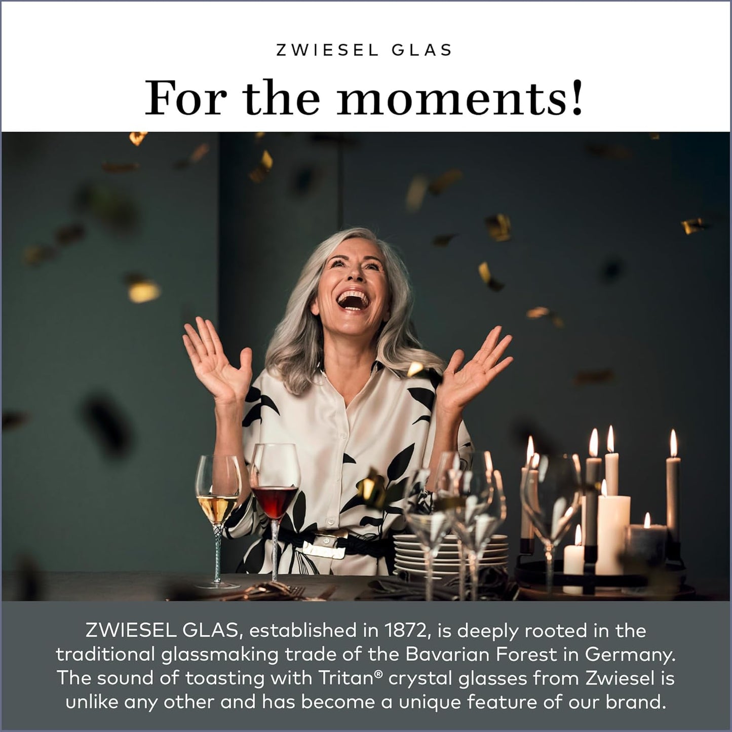 ZWIESEL GLAS Pure Cabernet Red Wine Glass (Set of 6), Graceful Wine Glasses for Red Wine, Dishwasher-Safe Tritan Crystal Glasses, Made in Germany (18 Ounce)