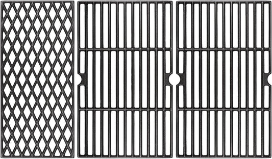 Uniflasy Cast Iron Cooking Grates for Dynaglo 4 Burner DGH450CRP DGH450CRP-D DGF493BNP, 5 Burner DGH474CRP DGH485CRP, Dyna-glo Grill Grate Replacement Part, 70-01-911 70-02-614 Grill Grate