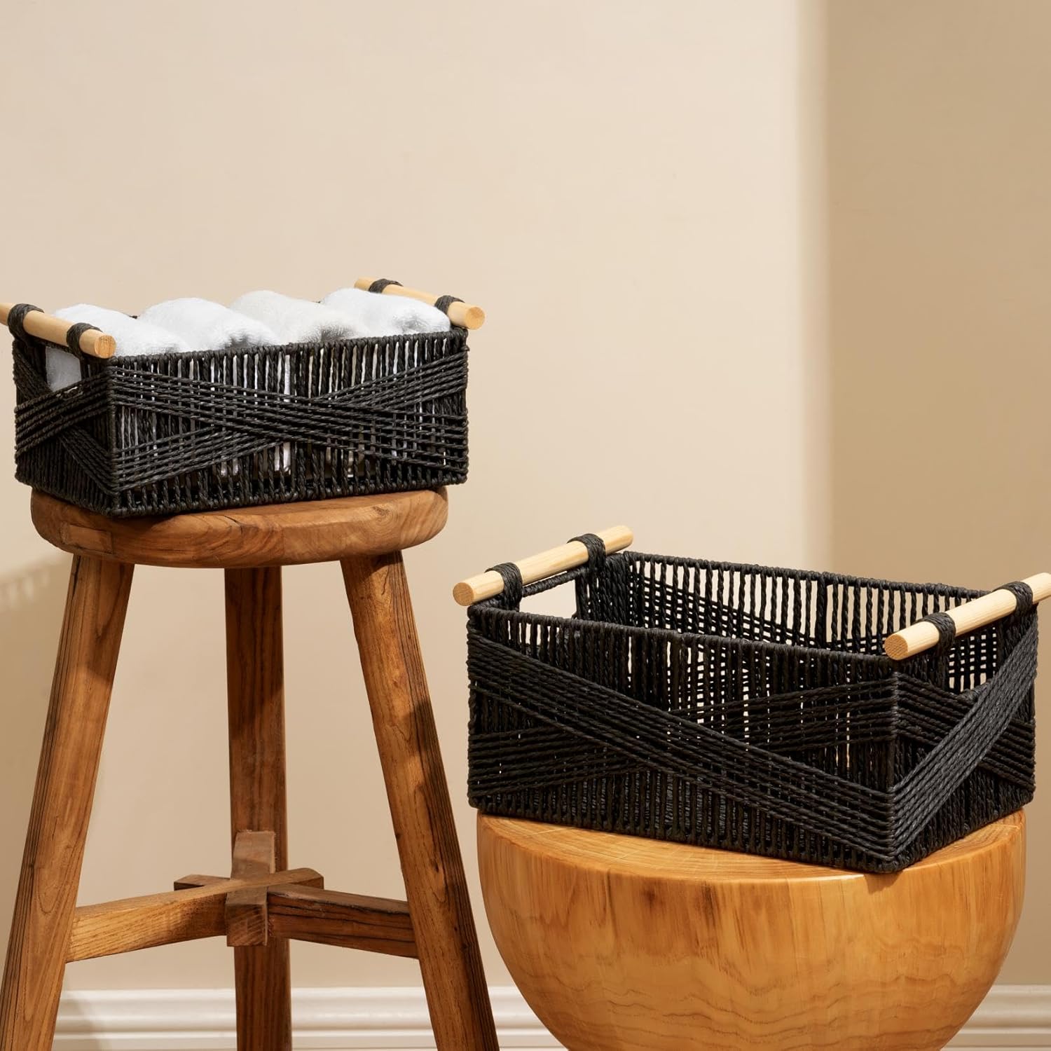 Wicker Storage Baskets