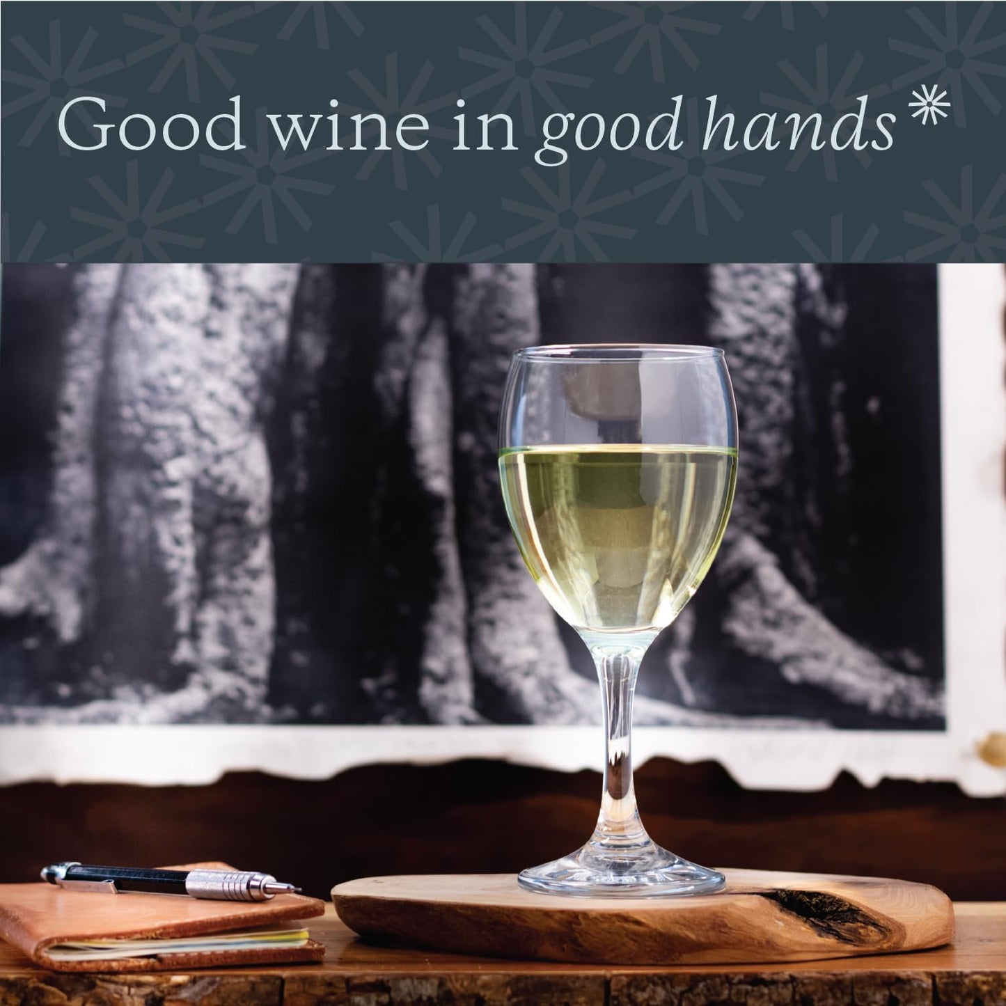 Vikko 11.5 Ounce Wine Glasses, Set of 6 Glasses for Red and White Wine With Stem, Clear Glasses for Wine, Thick and Durable Stemmed Cup