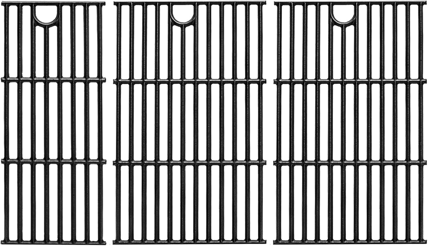 17" Grill Grates for Charbroil Performance 5 Burner 463448021 463451022 463455021 463456022 463449021, Cooking Grids for Charbroil Grills, Replacement Parts for G426-0004-W1 G426-0005-W1, Cast Iron