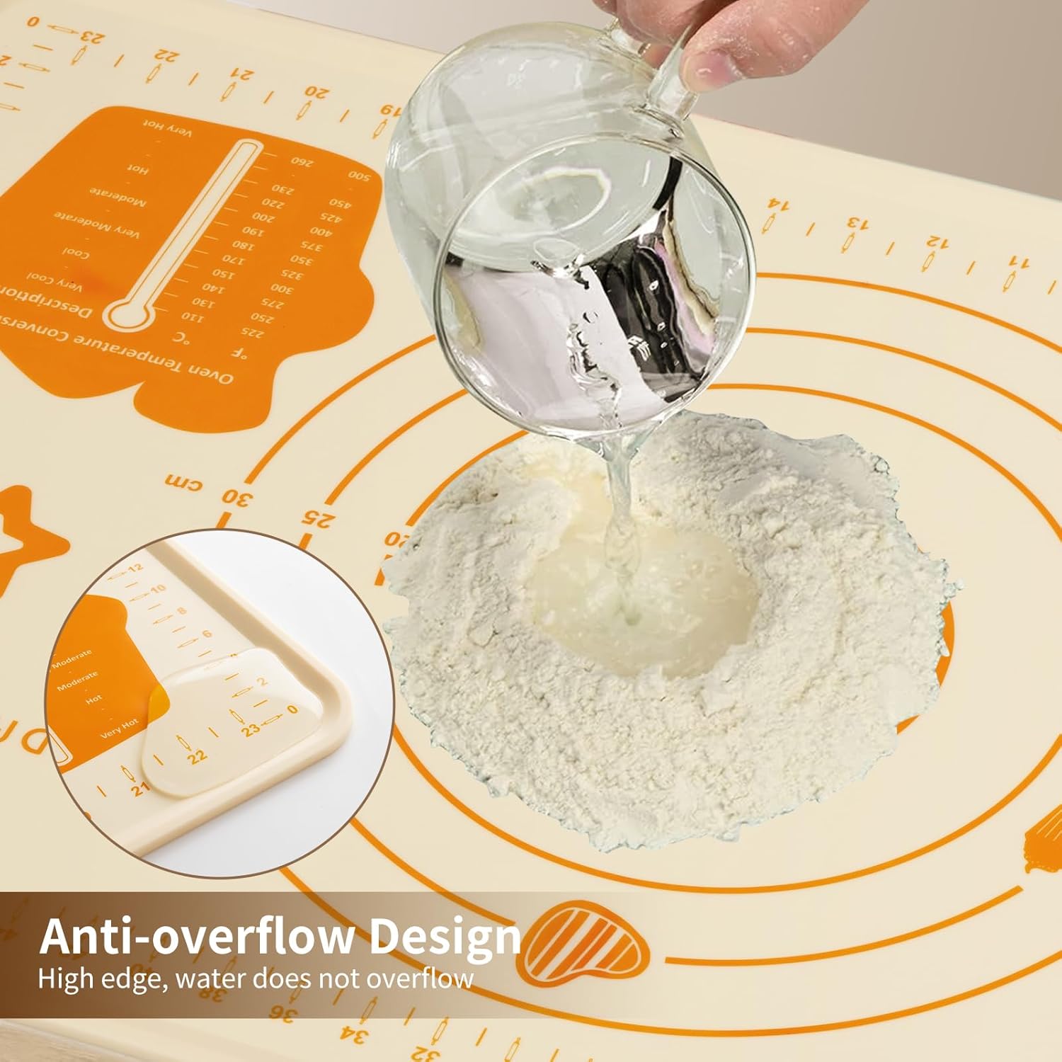 DANIA & DEAN Silicone Baking Mat - Thumbnail 4