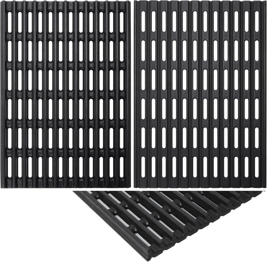 SafBbcue Upgrade 720-0830H Grill Grates for Nexgrill 720-0888N 720-0830A 720-0670C 720-0888S 720-0783EH 720-0888 720-0783W Charbroil 463449914 463446015 Grill Parts Heacy-Duty Cast Iron