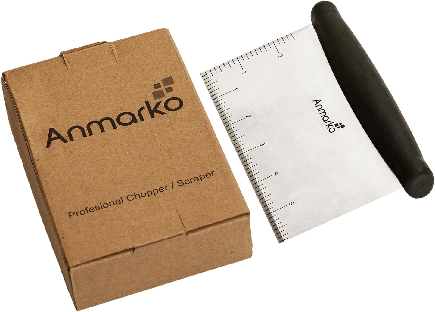 Stainless Steel Metal Griddle Scraper Chopper - Great as Dough Cutter for Bread and Pizza Dough - Multipurpose Kitchen Utensil for Flat Top Griddle - Commercial Quality