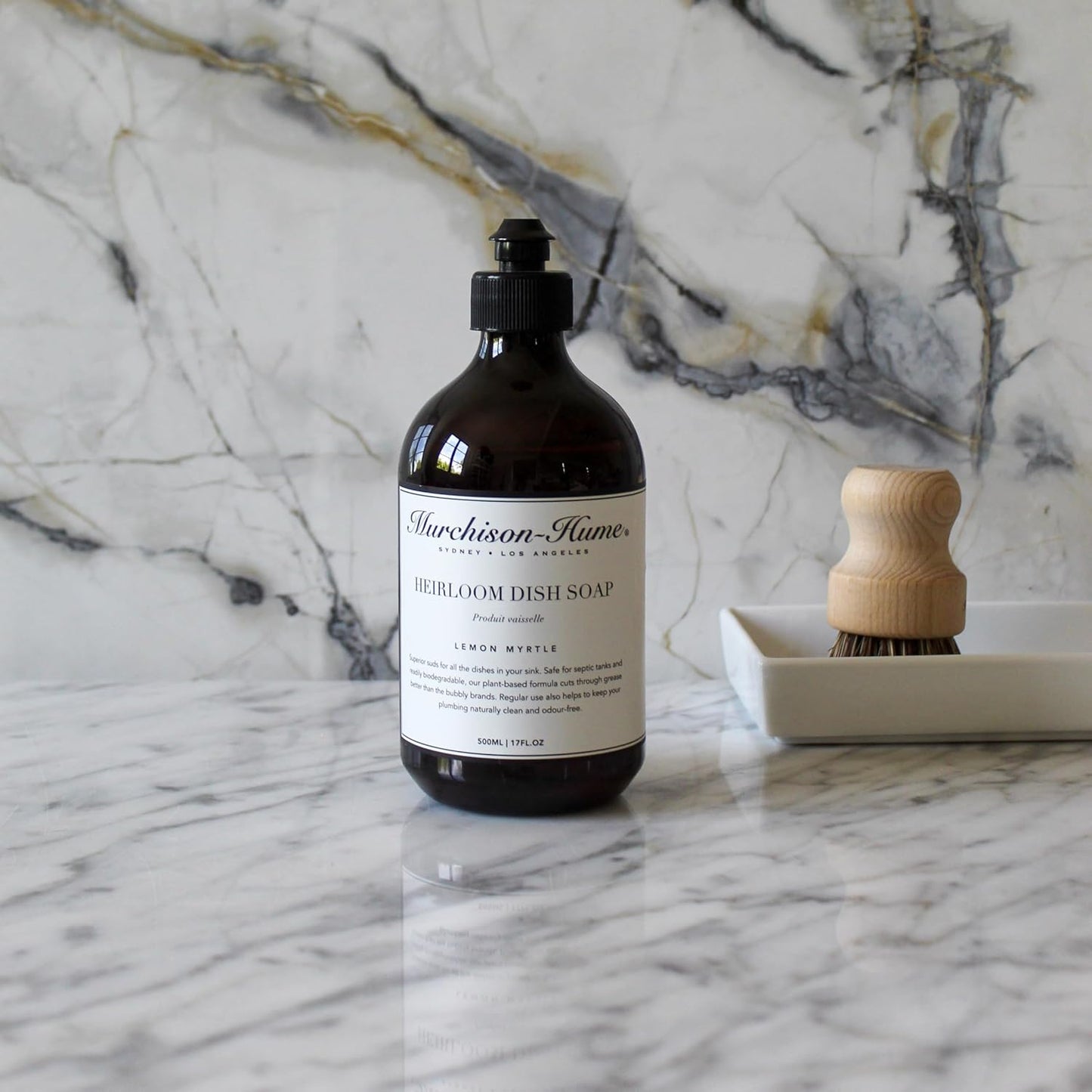 Murchison-Hume Dish Soap (Classic Label) (17 Ounce PET, Pack of 2, Lemon Myrtle)