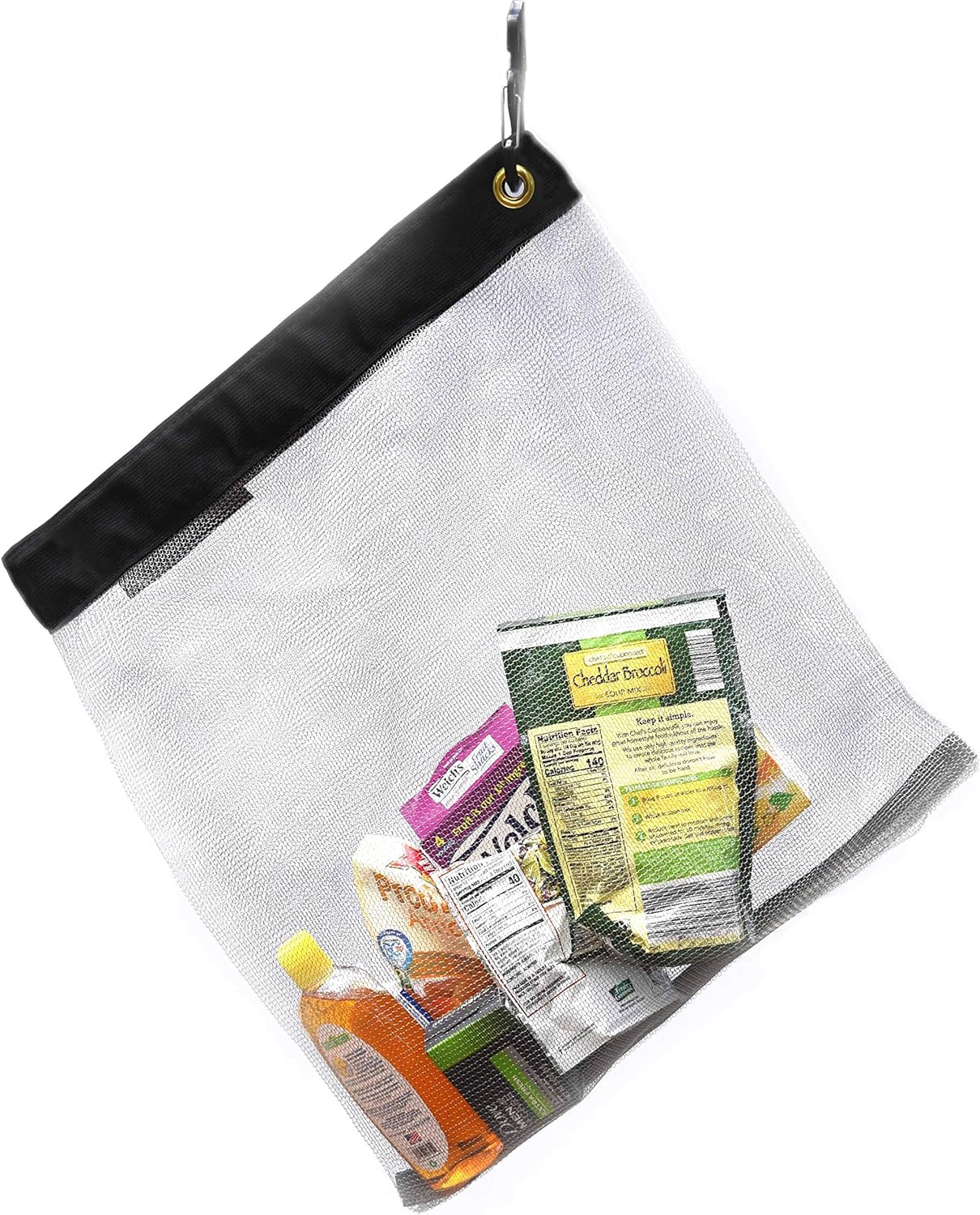 Rodent Proof Bear Bags - Ultralight Stainless Steel Mesh Bag for Camping Food Storage - Sturdy and Rust-Resistant Sack with Lock and Grommet For Easy Hanging